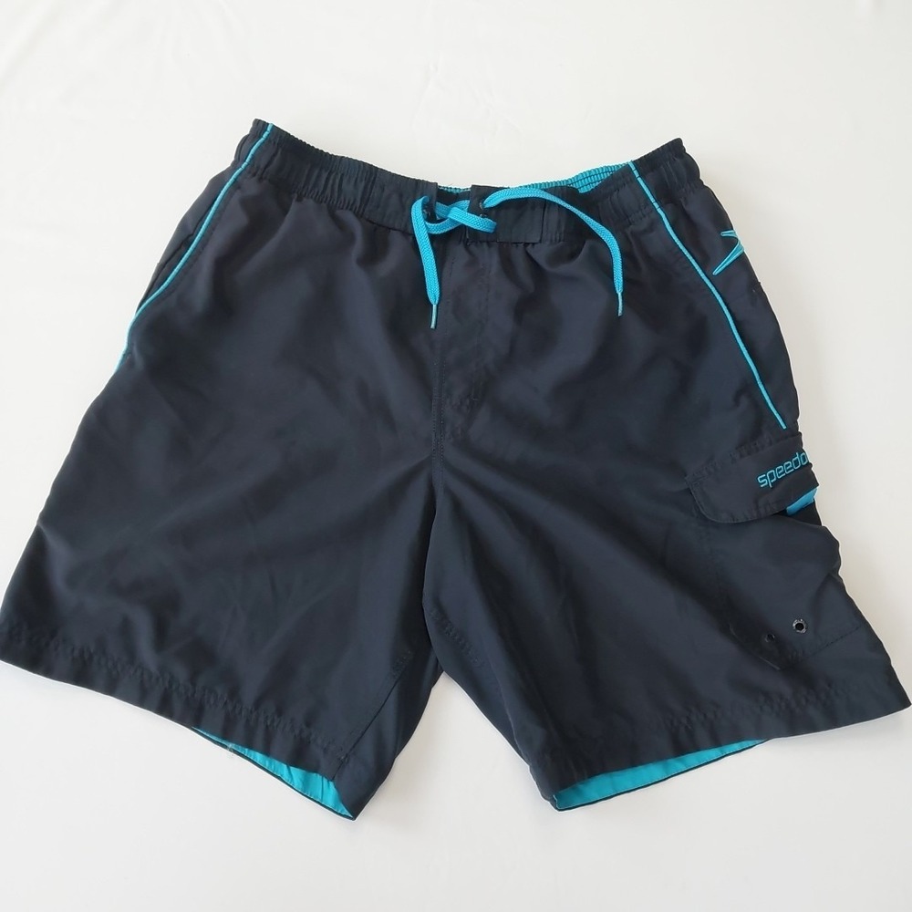 Speedo Blue Men's Swim‎ Shorts Medium